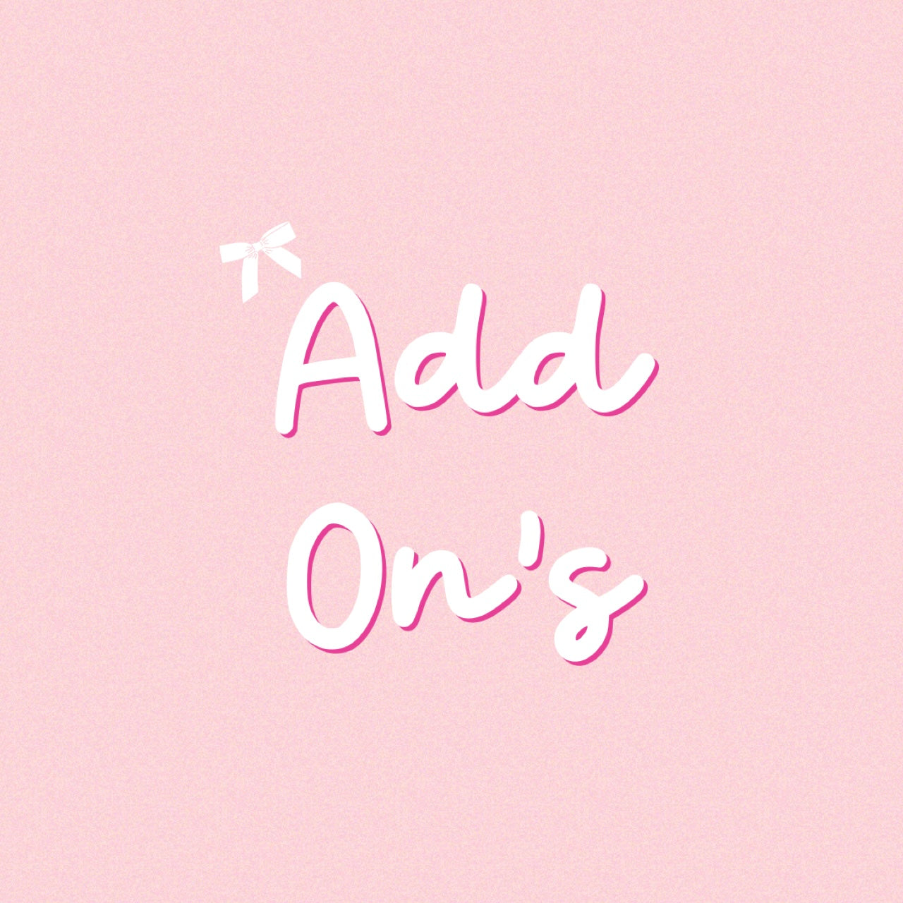 Add Ons ->