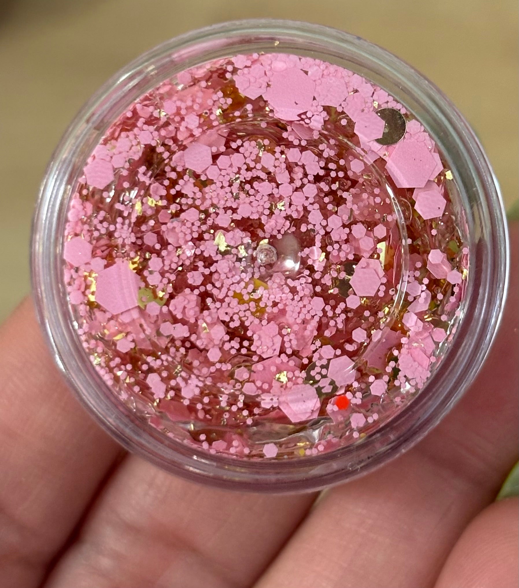 Pink Gold Sparkle