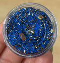 Royal Blue Gold Sparkle